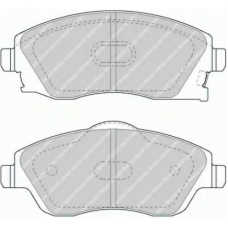FSL1424 FERODO Комплект тормозных колодок, дисковый тормоз