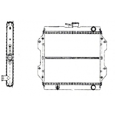 2110893 BEHR Radiator