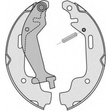 M810 MGA Комплект тормозных колодок