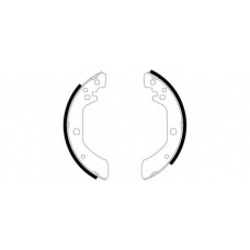 MFR120 MINTEX Комплект тормозных колодок