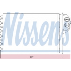 72943 NISSENS Теплообменник, отопление салона