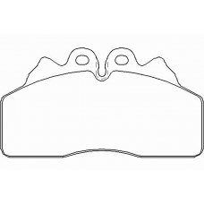 2925601 TEXTAR Комплект тормозных колодок, дисковый тормоз