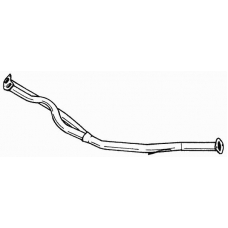 25182 SIGAM Труба выхлопного газа