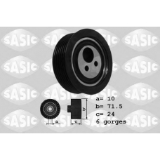 1624036 SASIC Натяжитель ремня, клиновой зубча