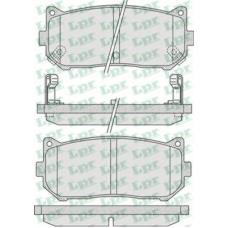 05P808 LPR Комплект тормозных колодок, дисковый тормоз