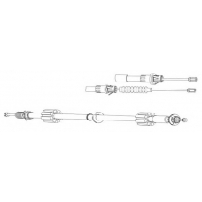 432934J JURID Трос, стояночная тормозная система