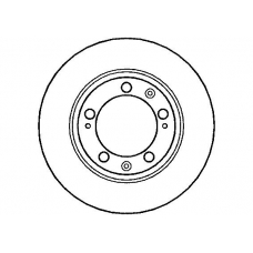 NBD431 NATIONAL Тормозной диск