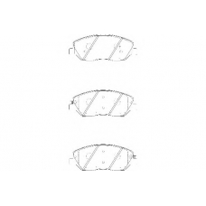 WBP24351A WAGNER LOCKHEED Комплект тормозных колодок, дисковый тормоз