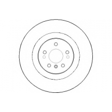 NBD1702 NATIONAL Тормозной диск