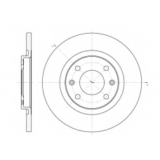 D6536.00 WOKING Тормозной диск