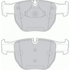 FDB1597 FERODO Комплект тормозных колодок, дисковый тормоз