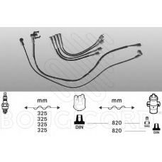 2451 BOUGICORD Комплект проводов зажигания