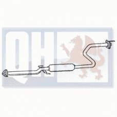 260549 KLARIUS Средний глушитель выхлопных газов