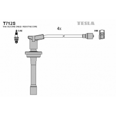 T712S TESLA Комплект проводов зажигания