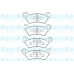 BP-4547 KAVO PARTS Комплект тормозных колодок, дисковый тормоз
