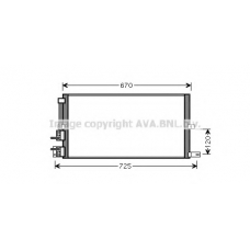 JRA5043 Prasco Конденсатор, кондиционер
