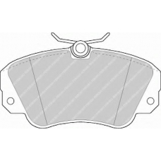 FDB686B FERODO Комплект тормозных колодок, дисковый тормоз