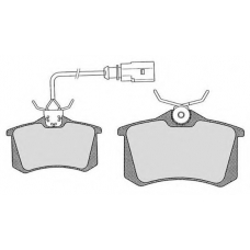 RA.0348.5 RAICAM Комплект тормозных колодок, дисковый тормоз