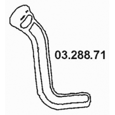 03.288.71 EBERSPACHER Труба выхлопного газа
