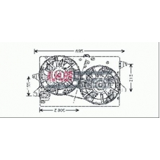 1880281 KUHLER SCHNEIDER Вентилятор, охлаждение двигателя