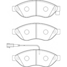 DBP231924 DURON Комплект тормозных колодок, дисковый тормоз