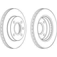 WGR0766-1 WAGNER LOCKHEED Тормозной диск