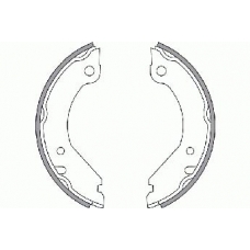 18492748277 S.b.s. Комплект тормозных колодок, стояночная тормозная с