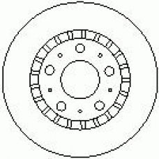 6591 10 KAWE Тормозной диск