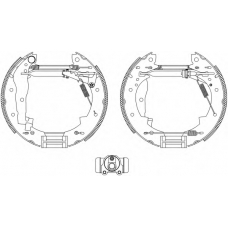 8DB 355 004-251 HELLA PAGID Комплект тормозных колодок
