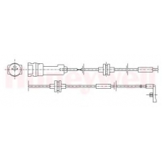 581370B BENDIX Сигнализатор, износ тормозных колодок