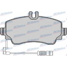 AC058670AD AC Delco Комплект тормозных колодок, дисковый тормоз