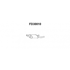 FD30010 VENEPORTE Глушитель выхлопных газов конечный