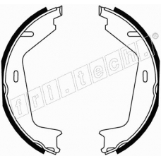 1127.275 fri.tech. Комплект тормозных колодок, стояночная тормозная с