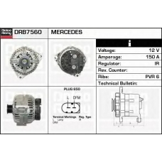DRB7560 DELCO REMY Генератор