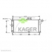 31-0299 KAGER Радиатор, охлаждение двигателя