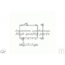 K452-08 ASHUKI Радиатор, охлаждение двигателя