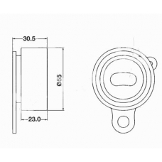 ITB-6209 IPS Parts Устройство для натяжения ремня, ремень грм
