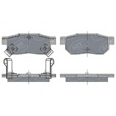 SP 195 SCT Комплект тормозных колодок, дисковый тормоз