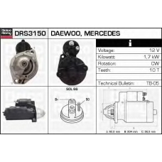 DRS3150 DELCO REMY Стартер