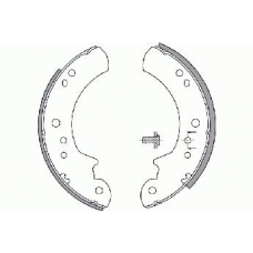 18492725443 S.b.s. Комплект тормозных колодок