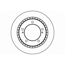 MDC1847 MINTEX Тормозной диск