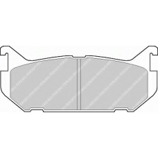 FDB869 FERODO Комплект тормозных колодок, дисковый тормоз