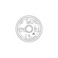 DB4159 TRW Тормозной барабан