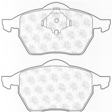 BP975 QH Benelux Комплект тормозных колодок, дисковый тормоз
