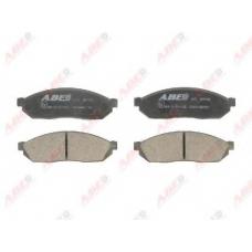 C14004ABE ABE Комплект тормозных колодок, дисковый тормоз