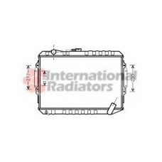 32002164 VAN WEZEL Радиатор, охлаждение двигателя
