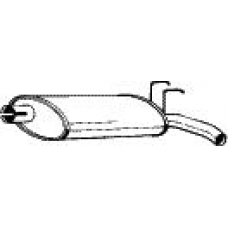 200-177 BOSAL Глушитель выхлопных газов конечный