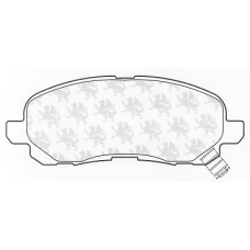 BP1294 QH Benelux Комплект тормозных колодок, дисковый тормоз