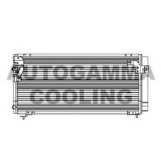 105593 AUTOGAMMA Конденсатор, кондиционер