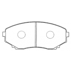 PN-5376 JNBK Колодки тормозные